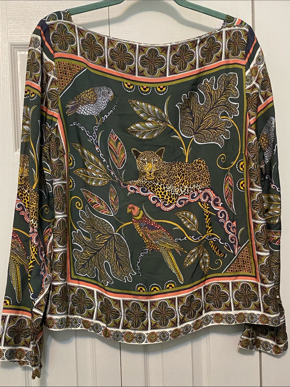 J.Crew Jungle Animal Print Blouse
